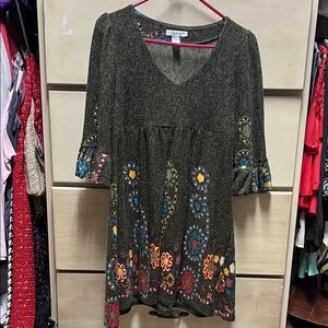 Cato Multicolor Floral Tunic Top